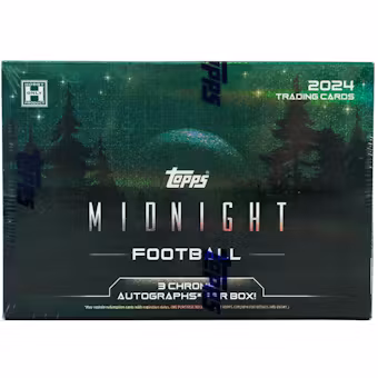 2024 Topps Midnight Football Hobby Box