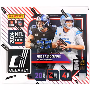 2024 Panini Clearly Donruss Football Hobby Box