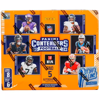 2024 Panini Contenders Football 1st Off The Line FOTL Hobby Box