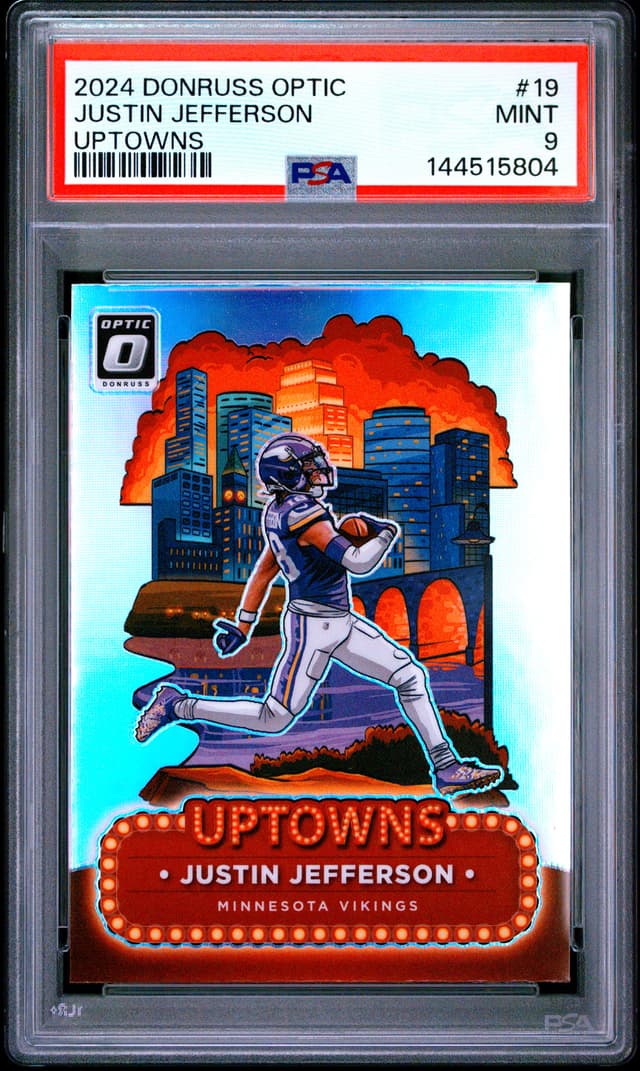 2024 PANINI DONRUSS OPTIC UPTOWNS JUSTIN JEFFERSON 19