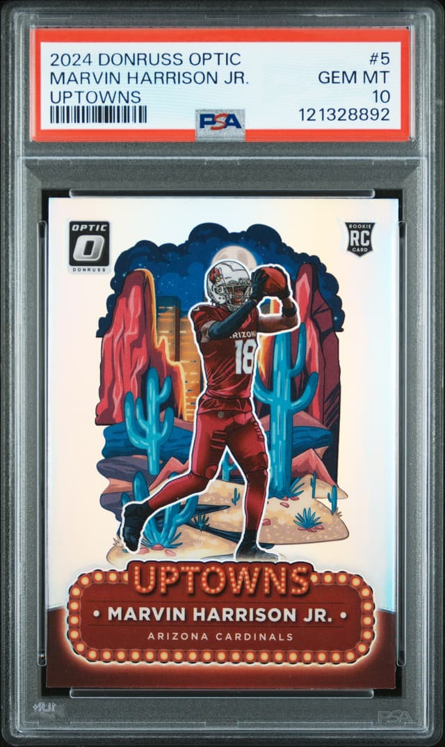 2024 PANINI DONRUSS OPTIC UPTOWNS MARVIN HARRISON JR. 5