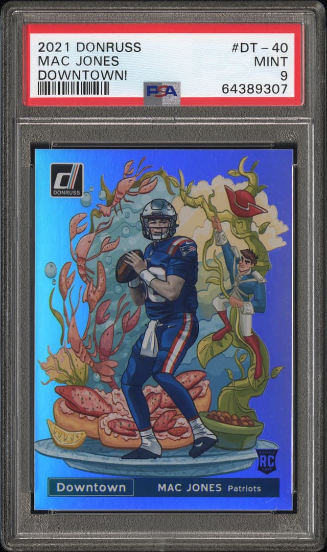2021 PANINI DONRUSS DOWNTOWN MAC JONES DT-40
