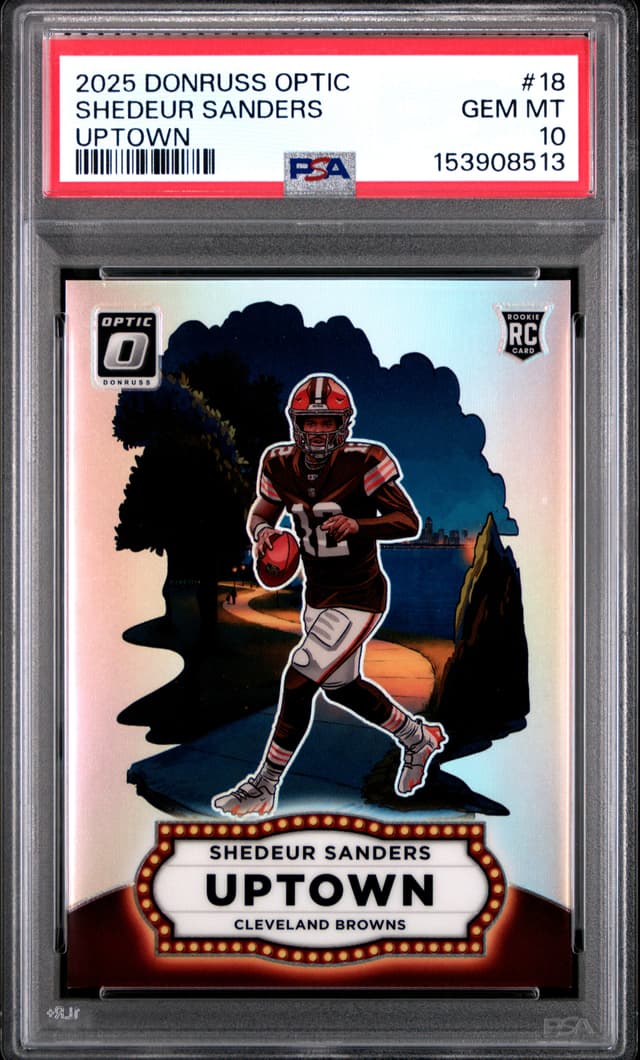 2025 PANINI DONRUSS OPTIC UPTOWN SHEDEUR SANDERS 18