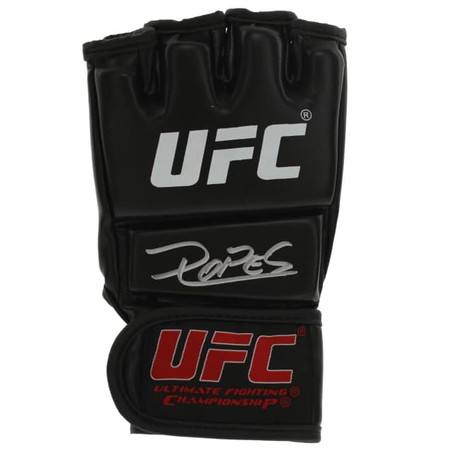Diego Lopes autographed glove